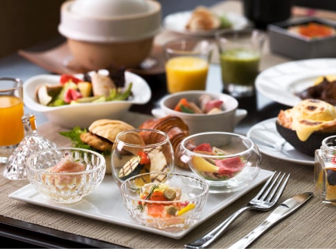 朝食ブッフェ