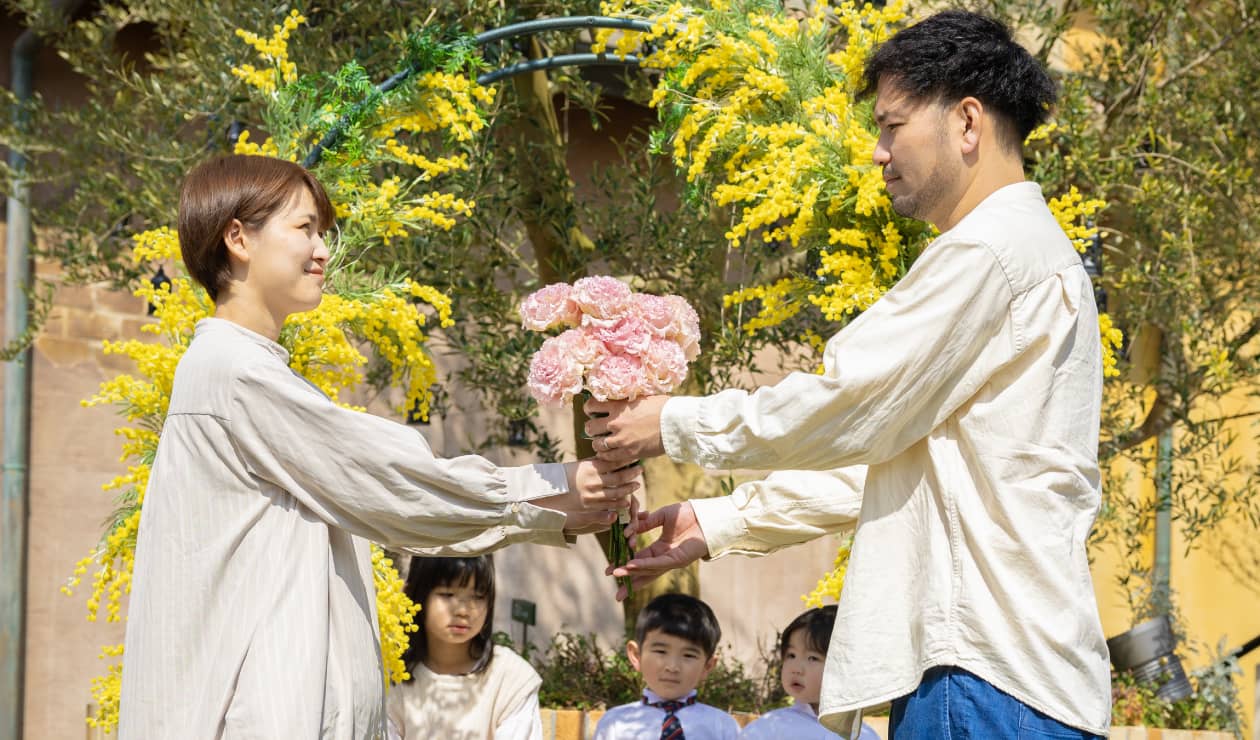 節目を祝う錫婚式